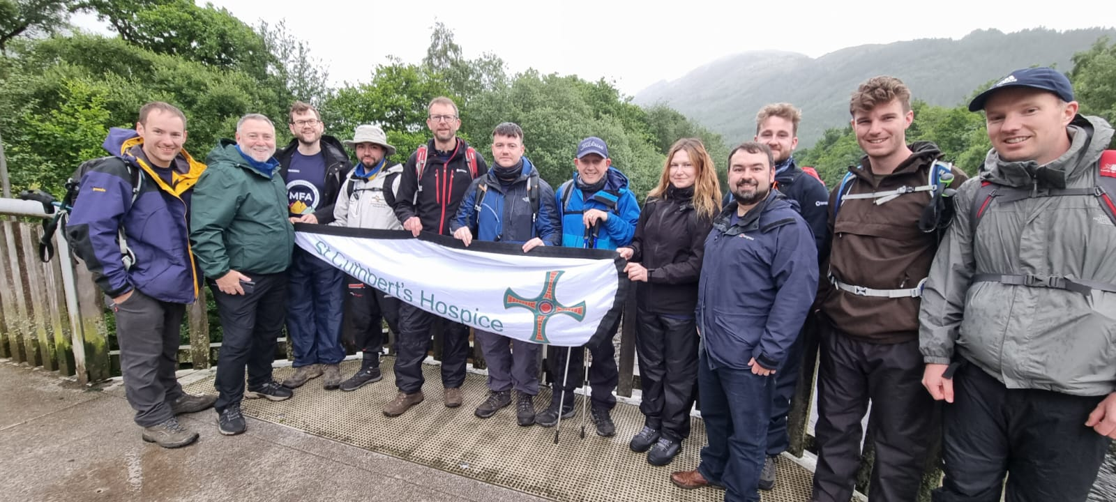 group at bottom of ben nevis